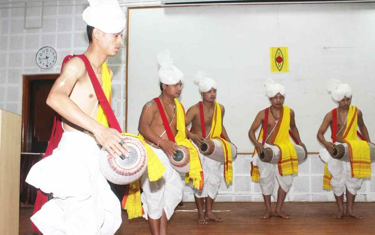 Manipuri dance presentation in BHU