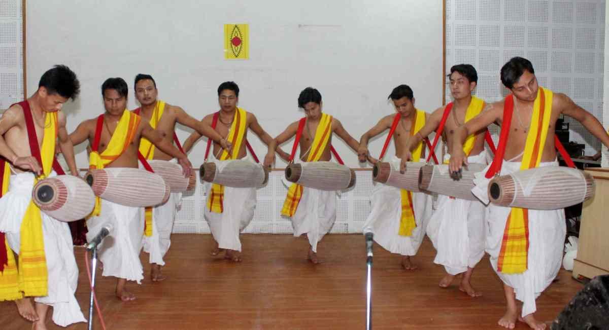 Manipuri dance presentation in BHU
