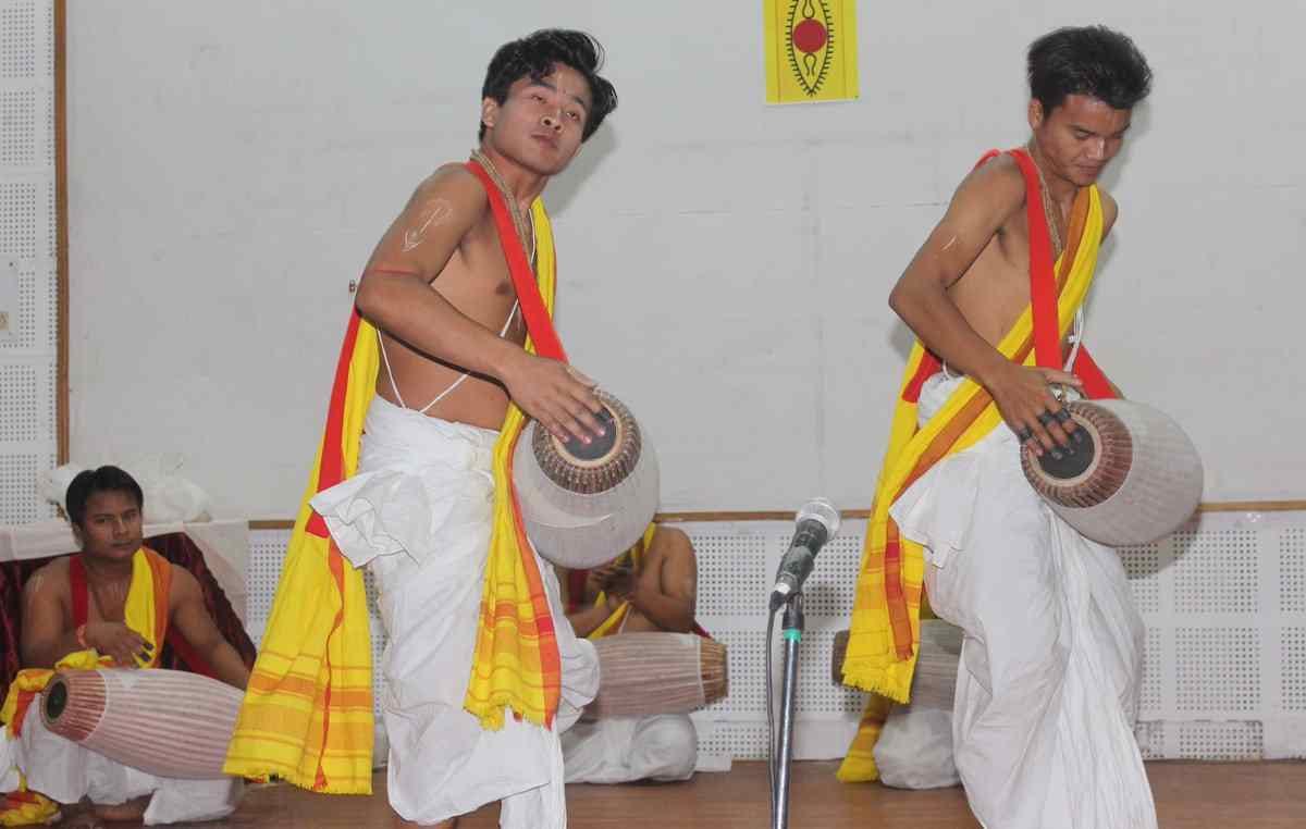 Manipuri dance presentation in BHU