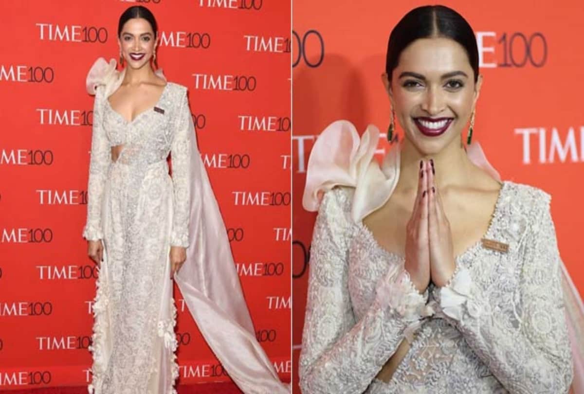 Deepika Padukone at TIME 100 Gala journalist sends namaste to actress video viral