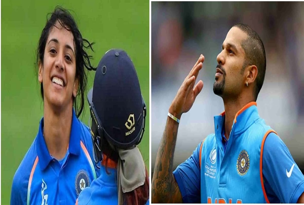 BCCI recommends Smriti Mandhana and Shikhar Dhawan for Arjuna Award