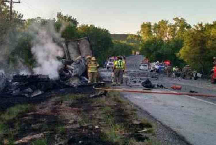 indian boy ravi burnt alive in road accident in texas of america
