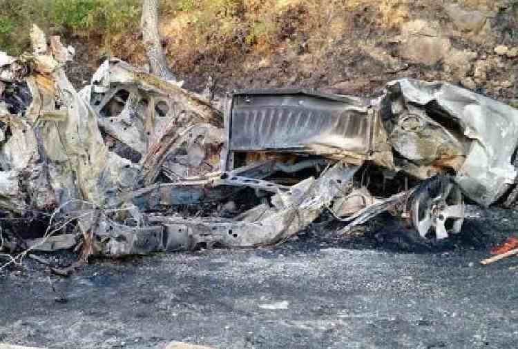 indian boy ravi burnt alive in road accident in texas of america