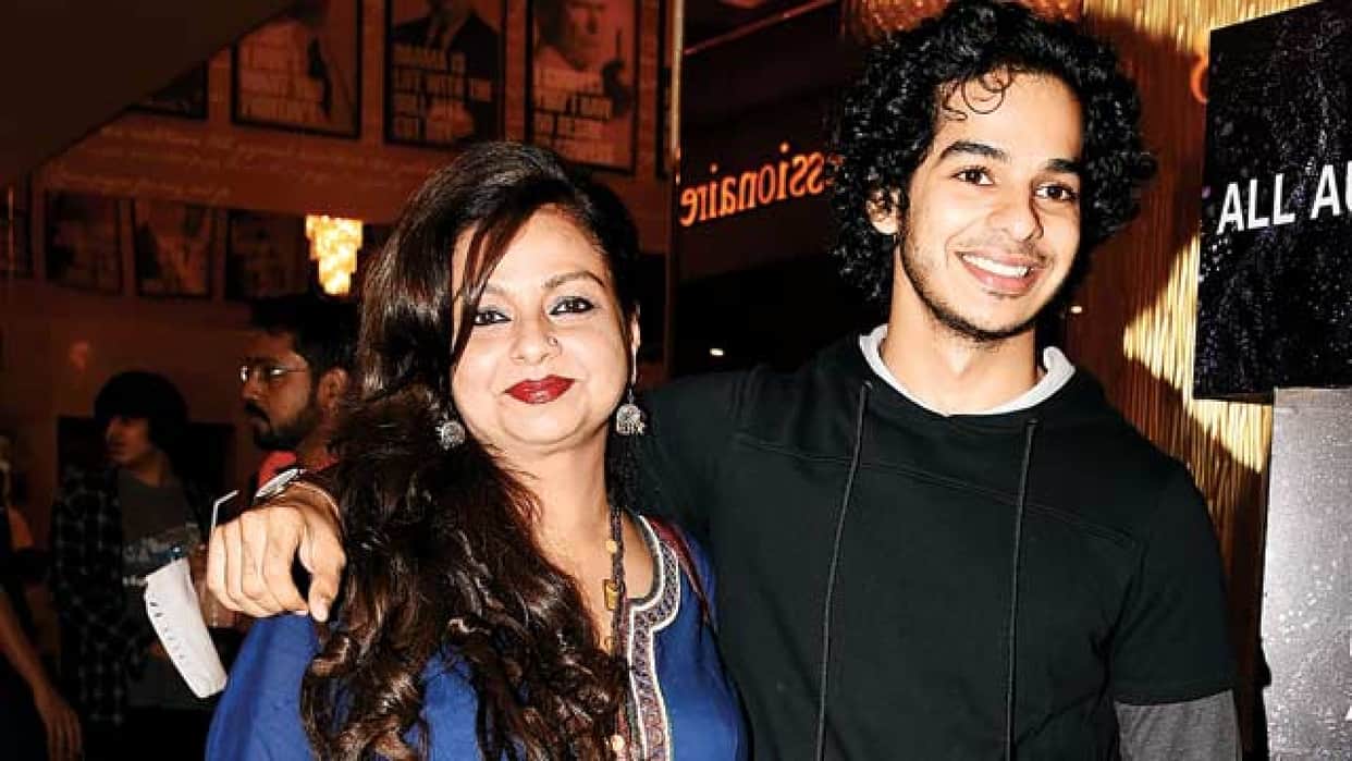 actress Neelima Azmi praised her son Ishaan Khattar acting in Beyond the Cloud