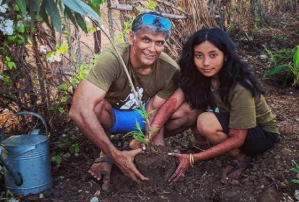 Ankita Konwar reaction on husband milind soman instagram fitness video