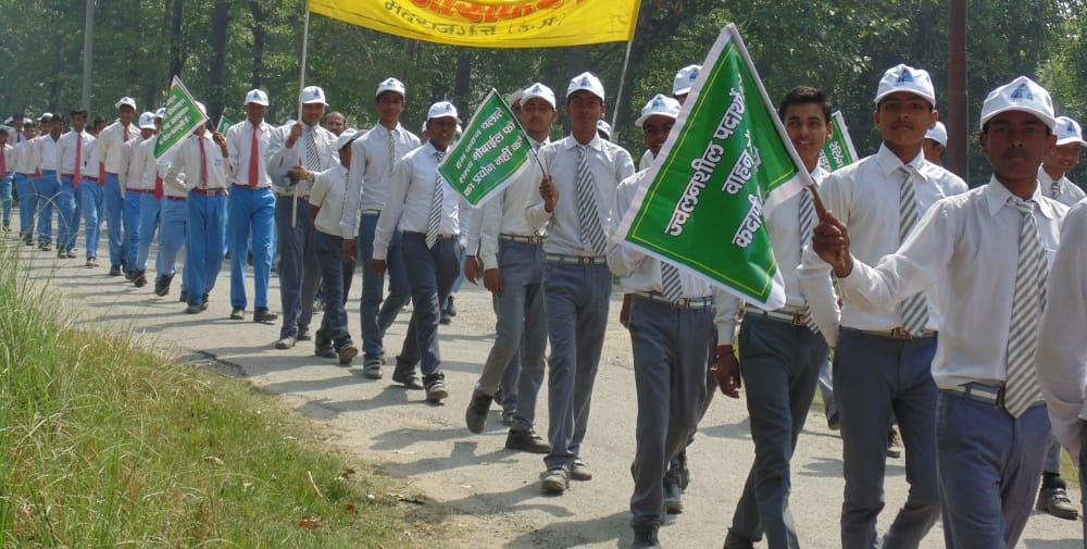 Road safety awareness rally