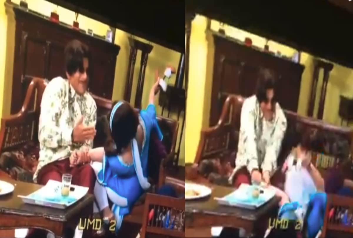 sunil grover and shilpa shinde onset masti video viral