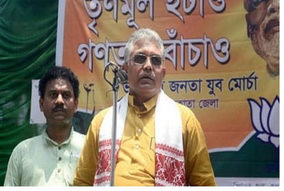 BJP use bangladesh violence pictures in west bengal Manifesto