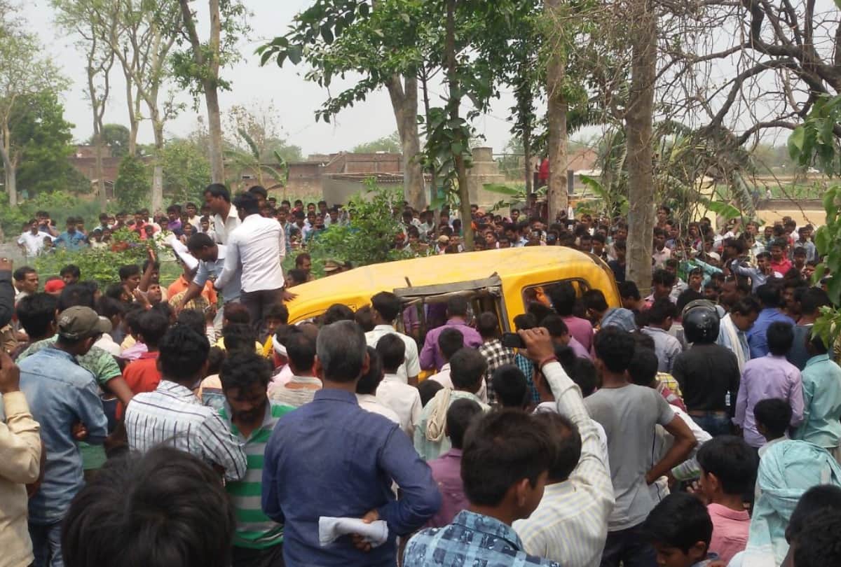cm yogi visits kushinagar after the death of school students 