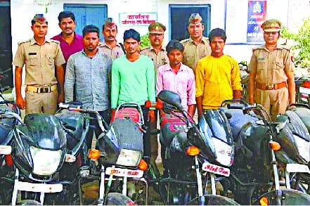 Bikes stolen goes to Nepal via Pilibhit