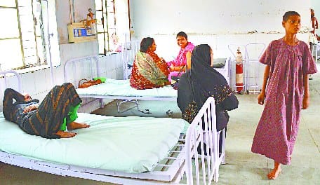 isolation ward is in unhygenic condition in district hospital