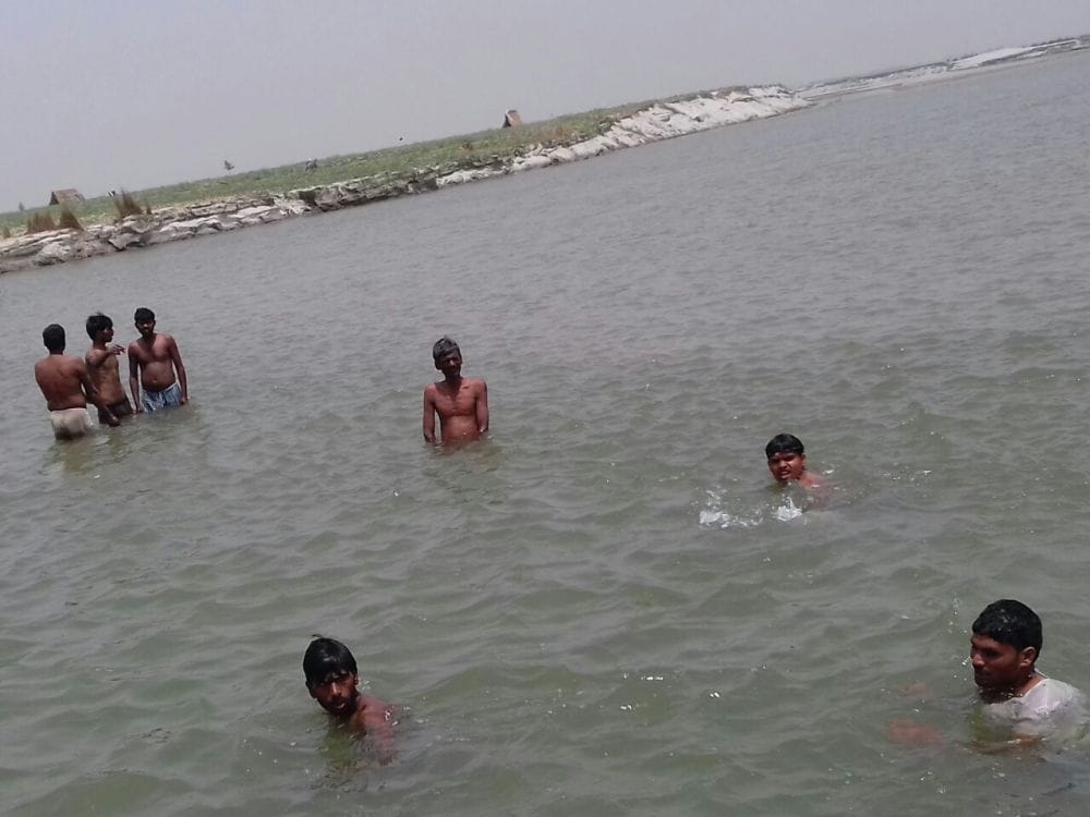 two people drowned in the ganga in kasganj