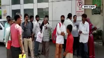 GURUGRAM GOVERNMENT HOSPITAL INCIDENT WOMAN DIED OUTSIDE HOSPITAL