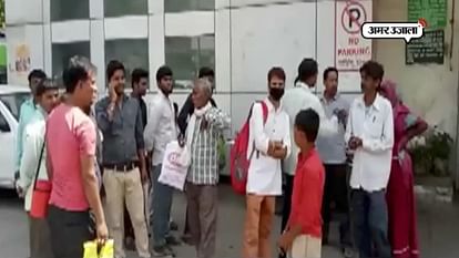 GURUGRAM GOVERNMENT HOSPITAL INCIDENT WOMAN DIED OUTSIDE HOSPITAL