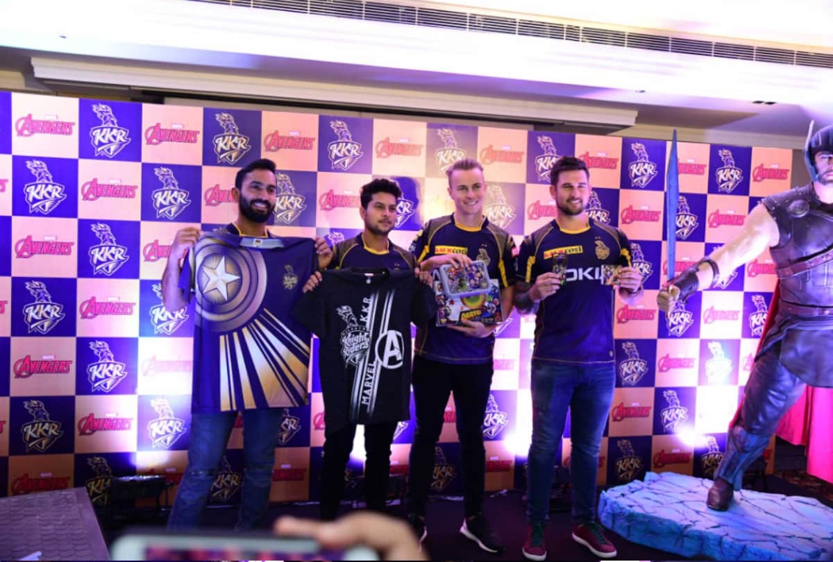 MARVELS AVENGERS & KOLKATA KNIGHT RIDERS LAUNCH SPECIAL EDITION MERCHANDISE IN DELHI