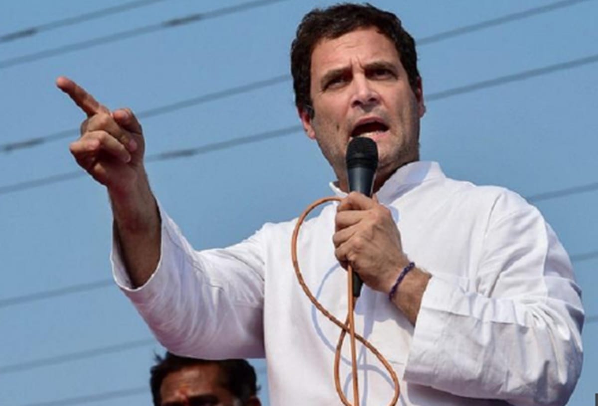 Congress President Rahul Gandhi talk about faulted plane 