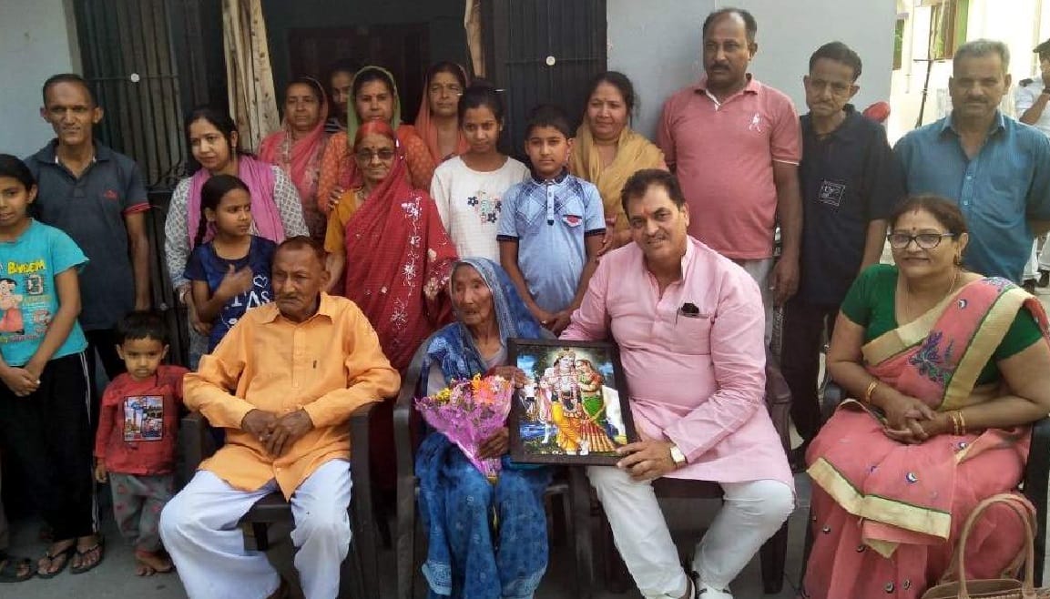Most Elderly Woman never gone to hospital in last 113 years birthday