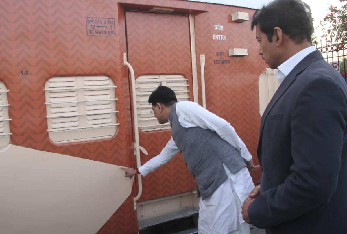 soon indian rail passenger coaches can be seen in all new colours