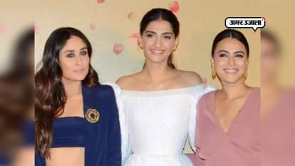 KAREENA SONAM AND SWARA refrain from talking ON casting couch veerey di wadding TRAILER LAUNCHING 