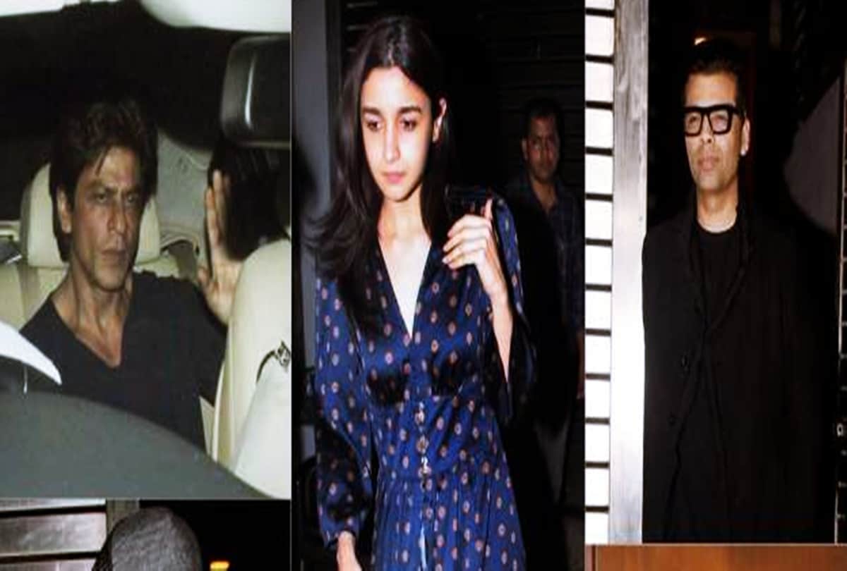 Alia Bhatt and Ranbir Kapoor Shah Rukh Khan for dinner at Zoya Akhtar house