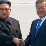 North Korea Kim meets with South Moon at border area
