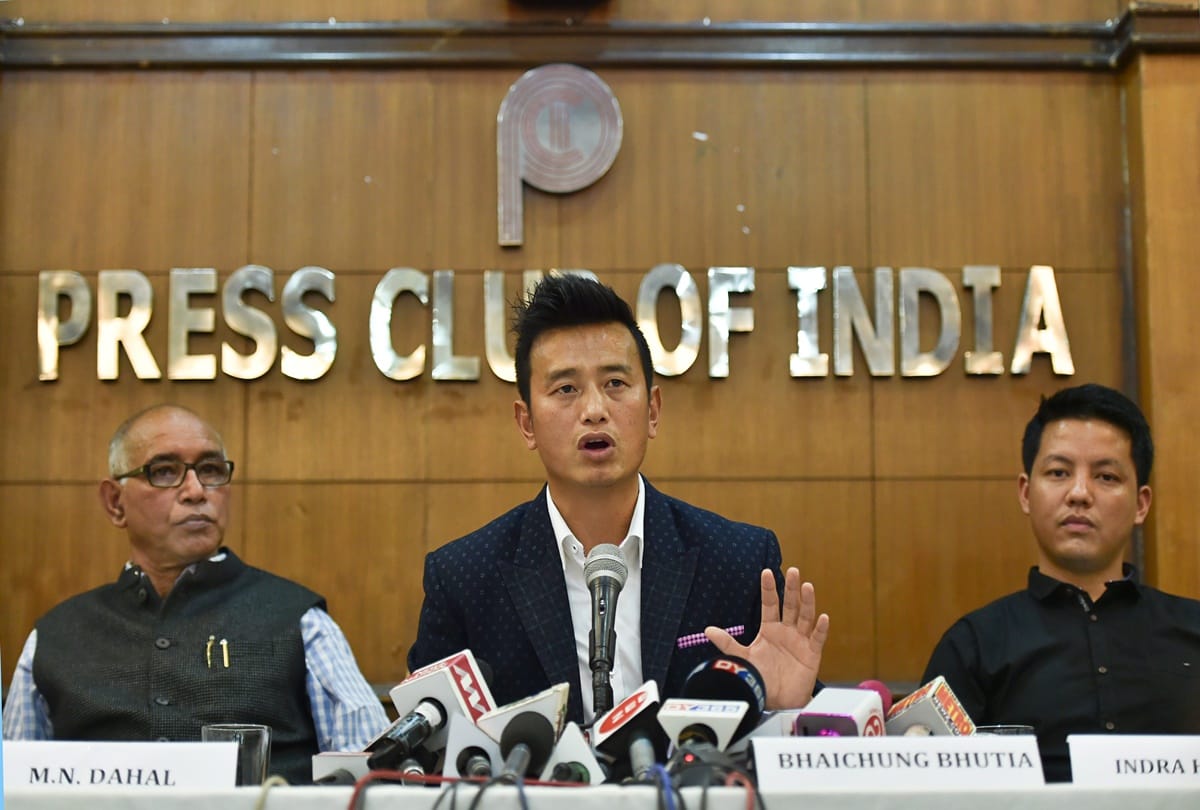 Hamro Sikkim is new party of Bhaichung Bhutia