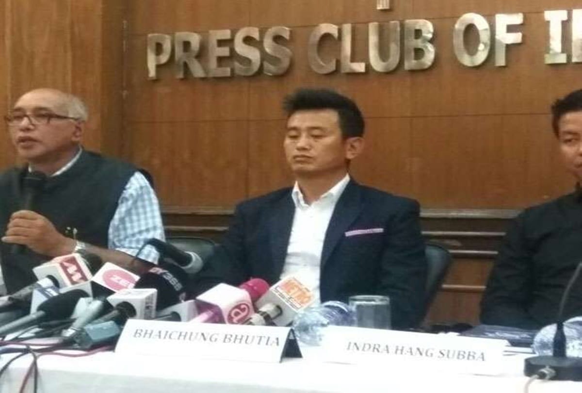 Hamro Sikkim is new party of Bhaichung Bhutia