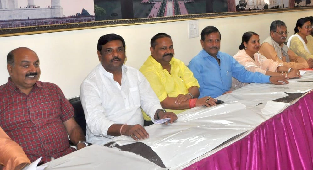 bharatiya janta party defended its mla  