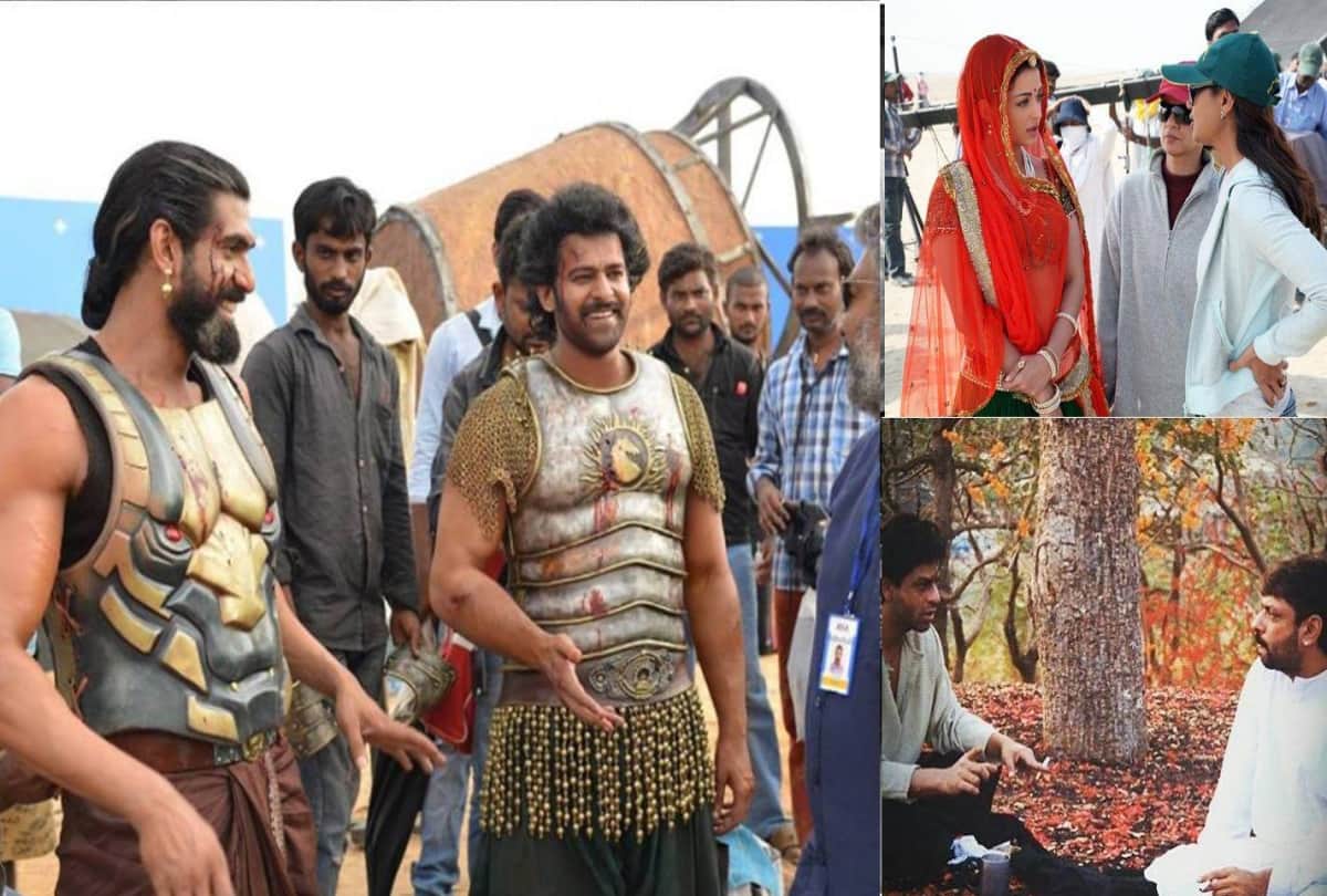 there are some unseen photos of bollywood film shooting 