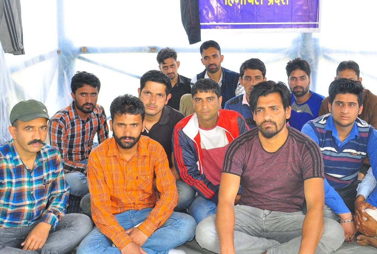 HRTC trainee conductors on hunger to death strike