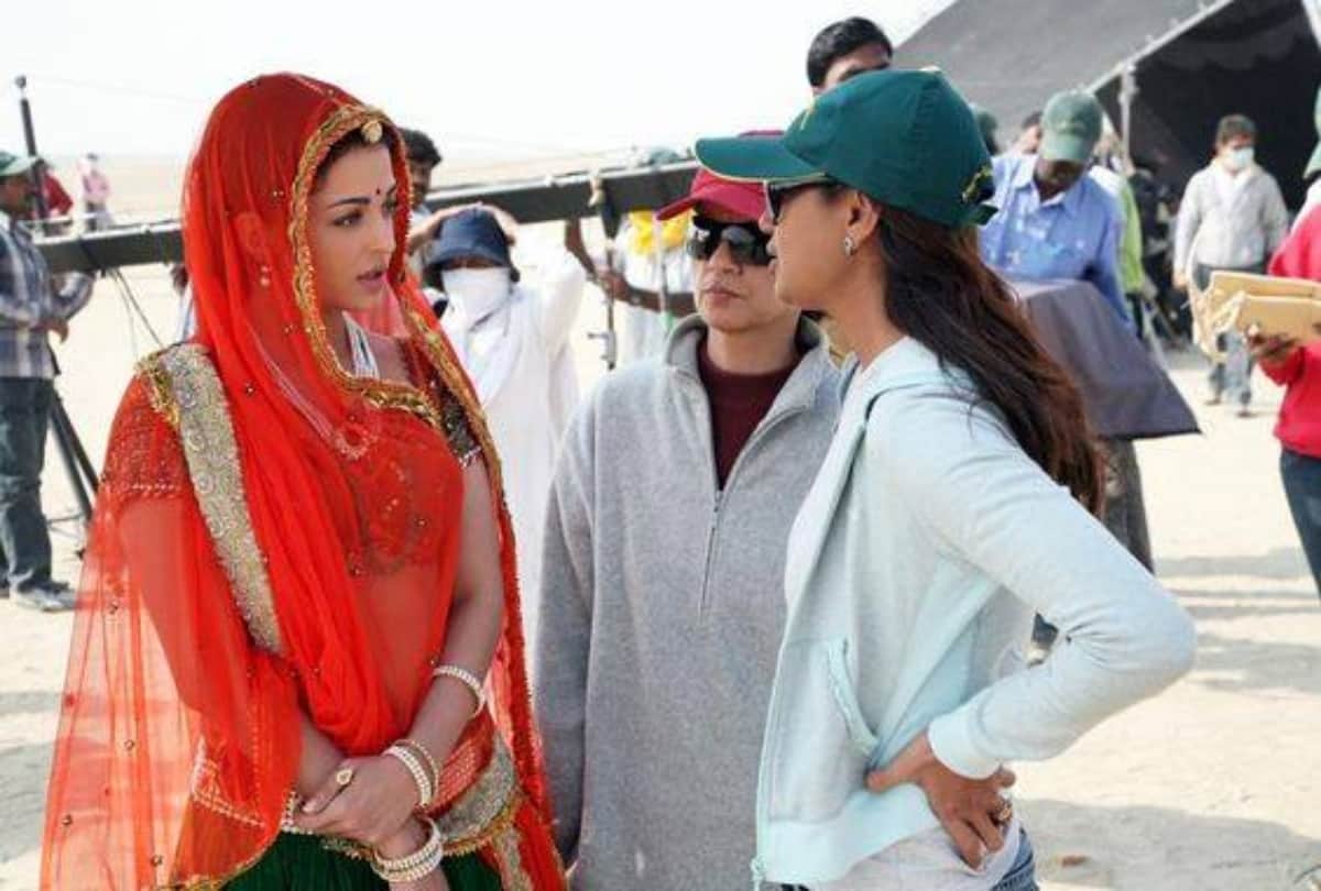 there are some unseen photos of bollywood film shooting 