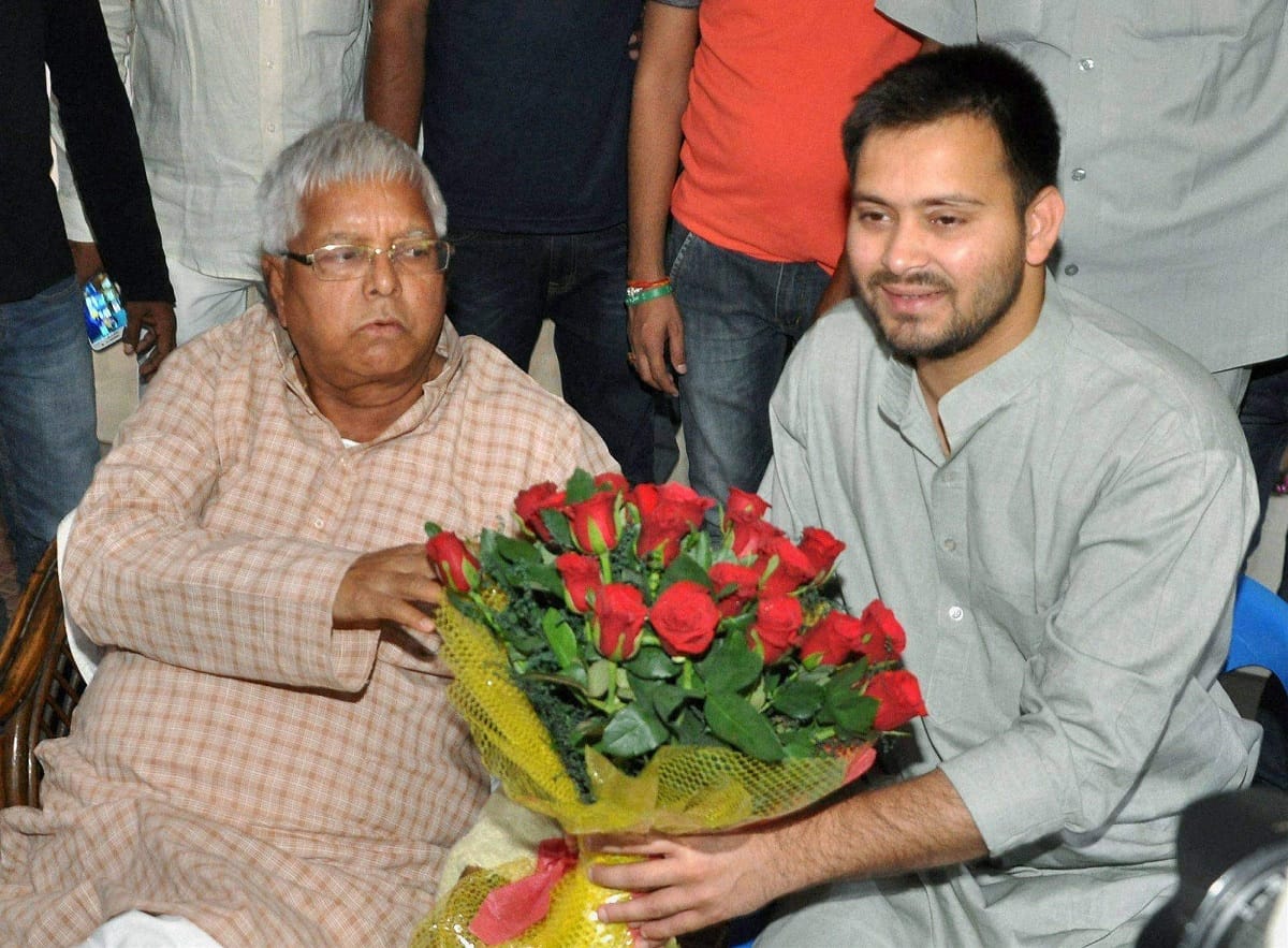 A demand traised to make Tejashwi the national president of RJD in place of Father Lalu
