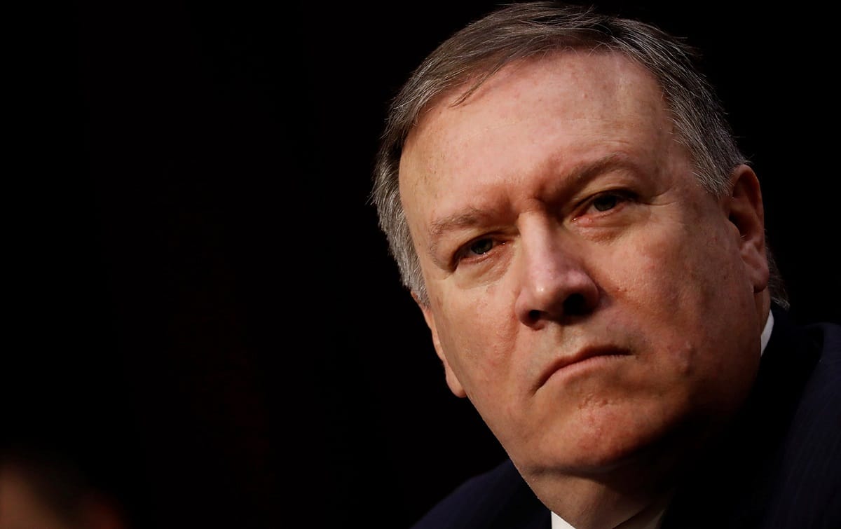 after senate battle, US senate confirms mike pompeo as secretary of state