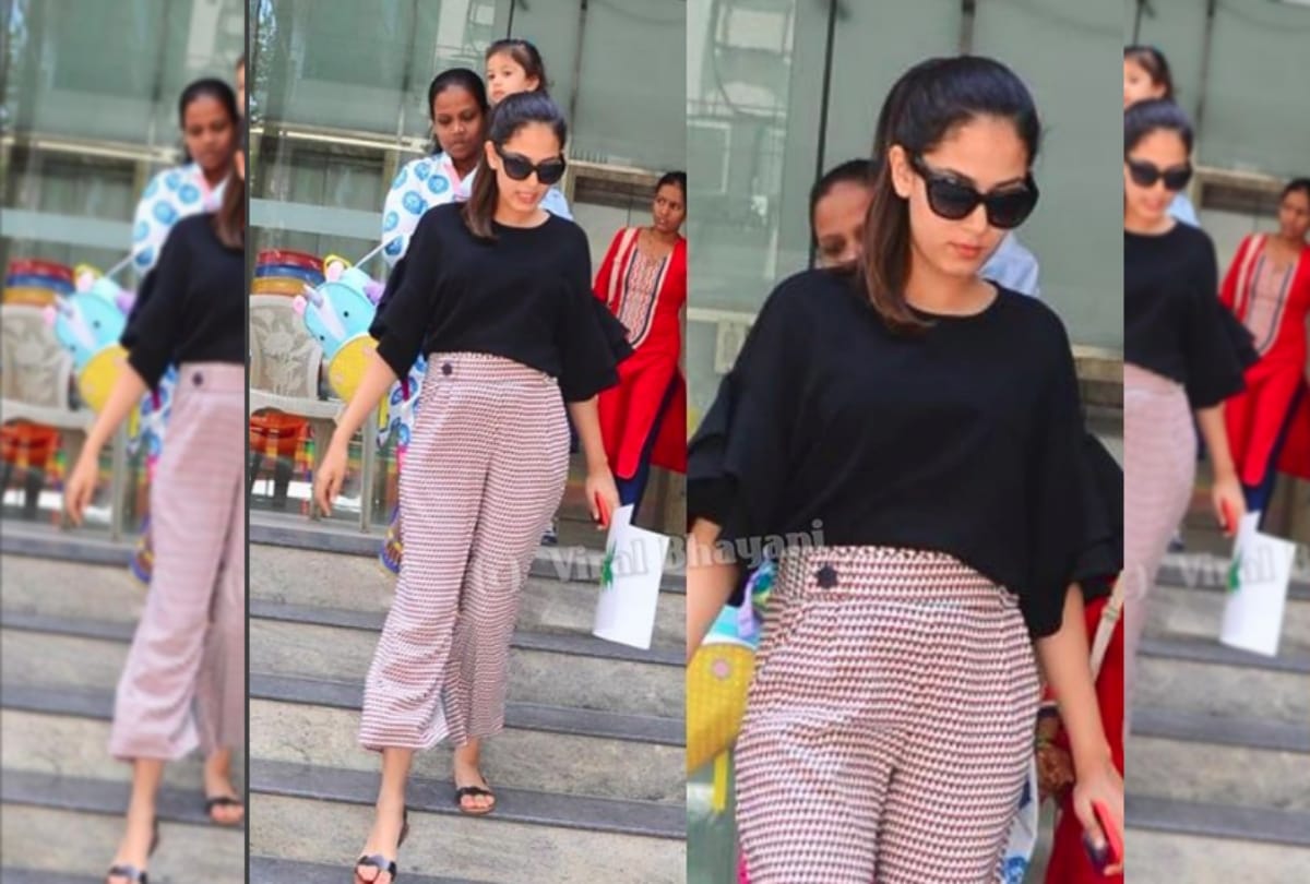 Mira Rajput flaunts her baby bump with Misha 