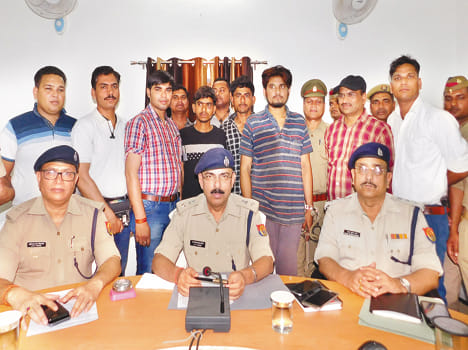 Three members of Inter-city Tractor Thief gang arrested