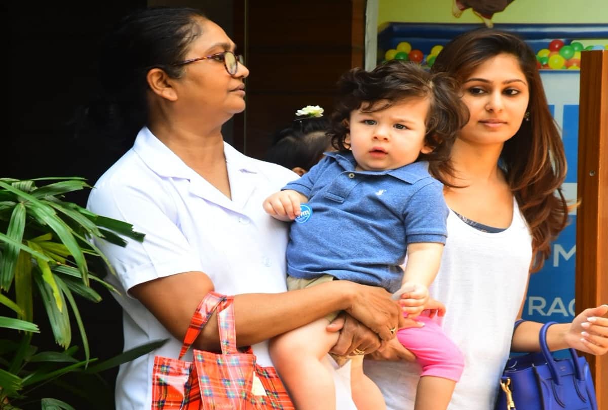 latest picture of Kareena Kapoor Khan son Taimur