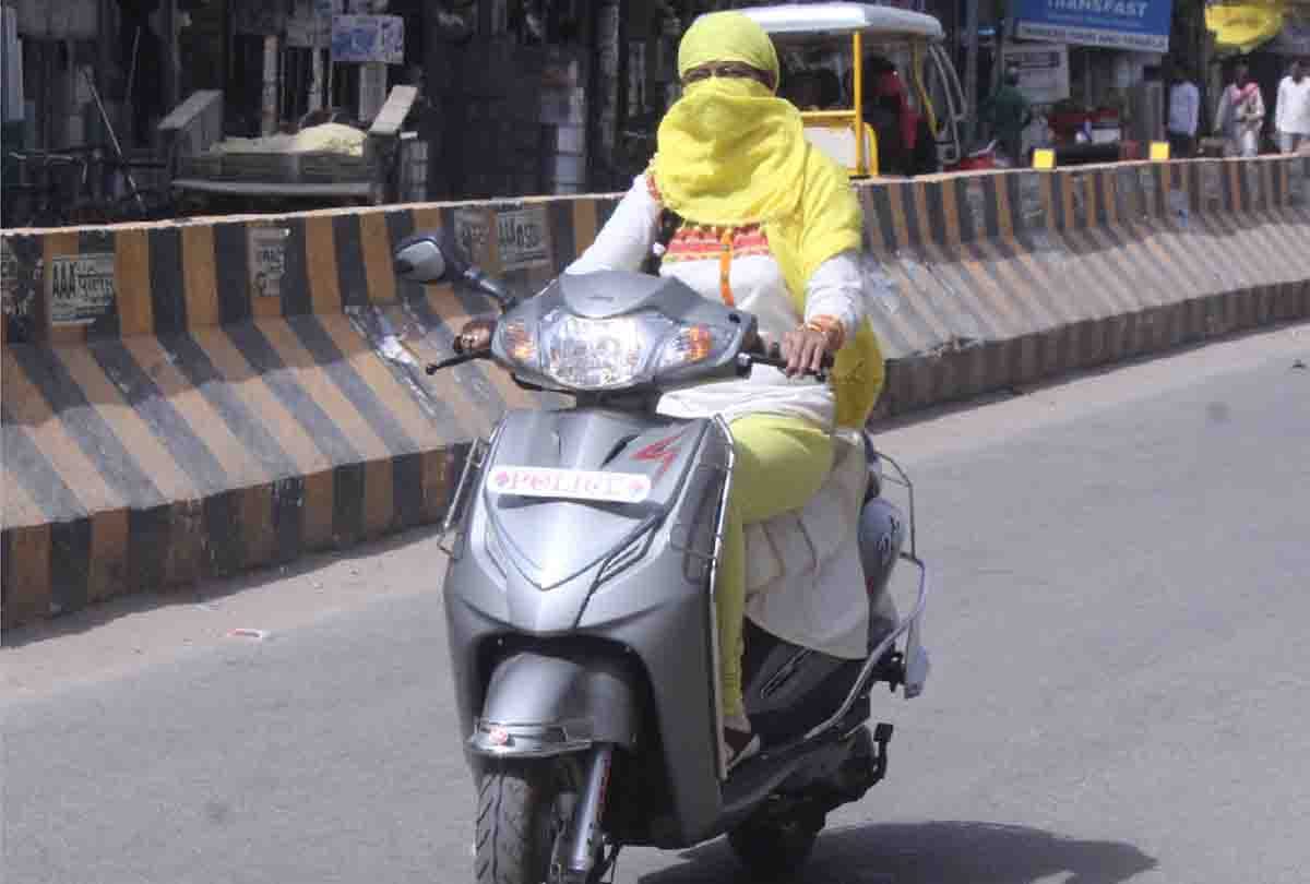 due to temperature risk of heat stroke increasing 
