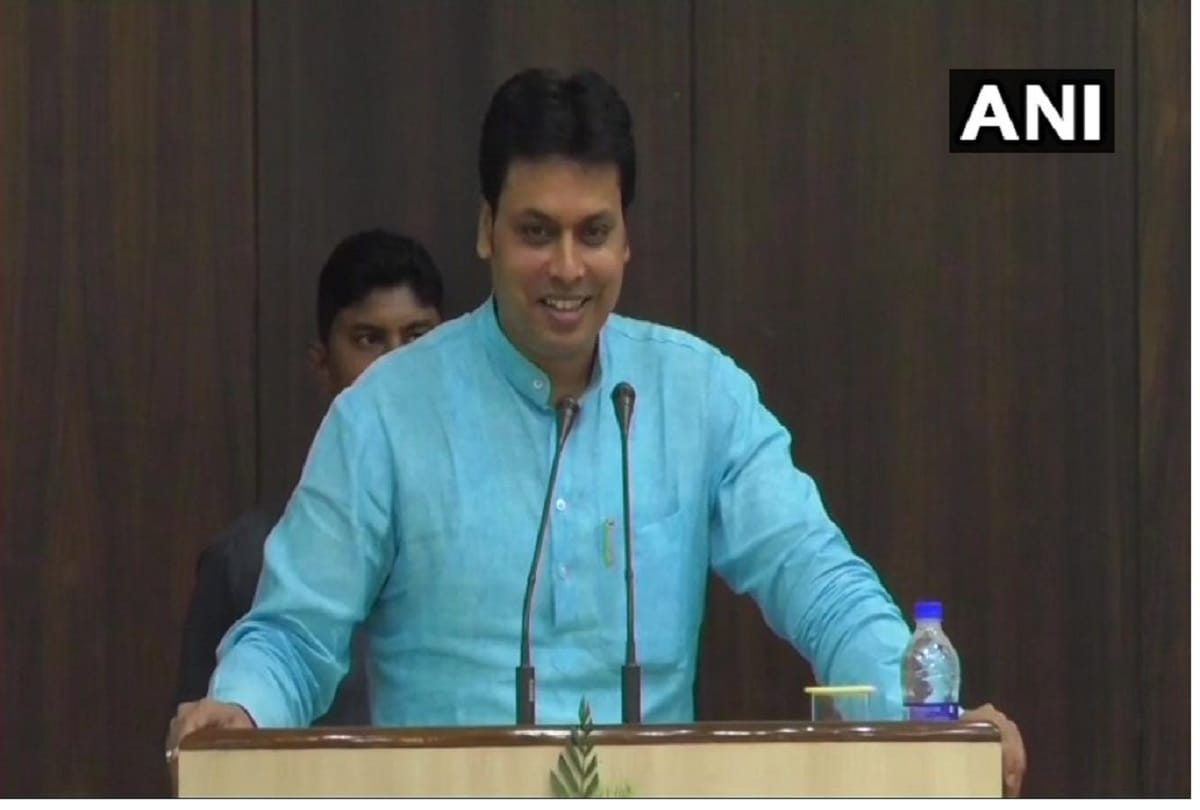  CM Biplab Deb said- After pursuing mechanical engineering one should not go for civil services