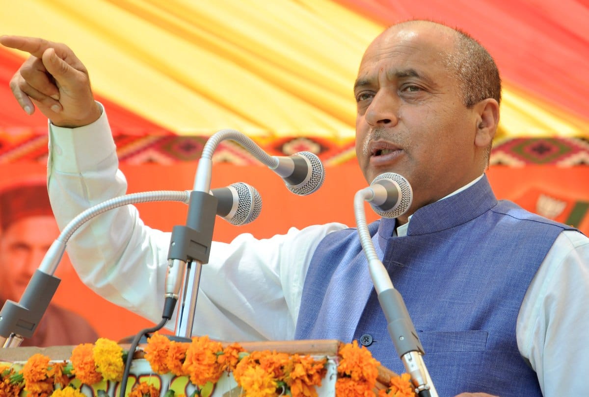 cm jairam thakur statement on four lane compensation 
