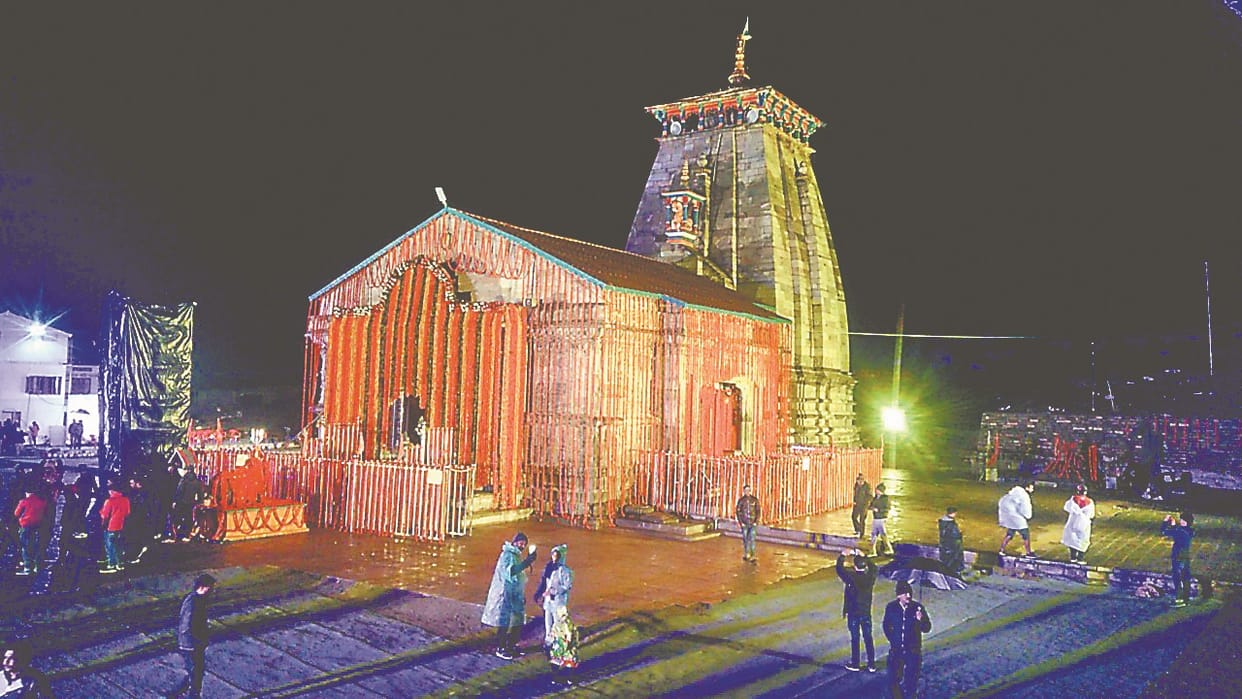 kedarnath dham door opening 2018 shubh muhurat