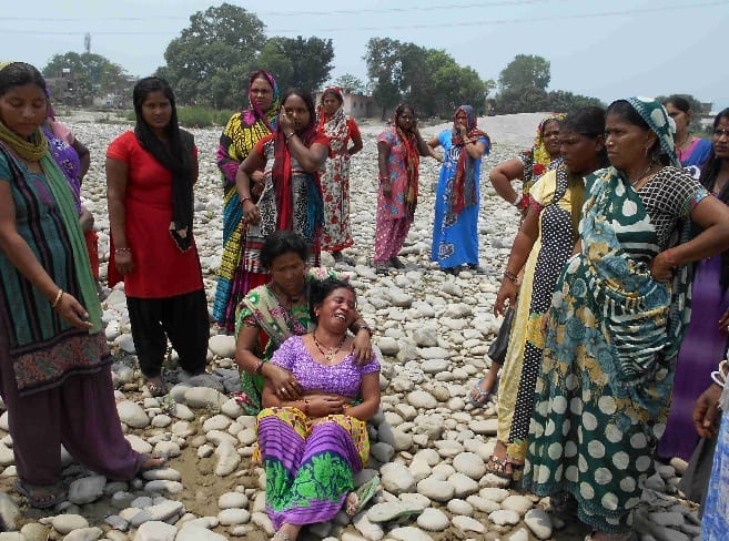 Shraddha drowned while bathing