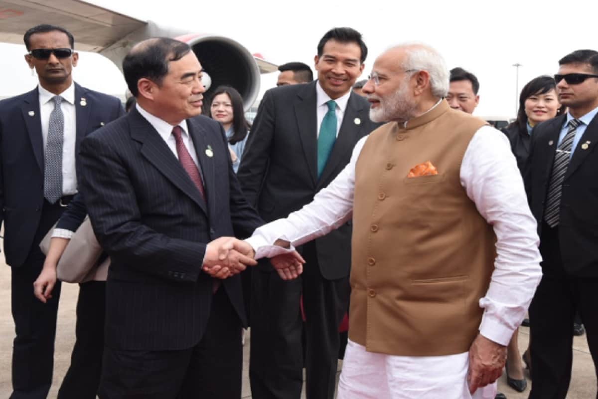 PM Modi China visit photos of Narendra modi Informal Summit with President Xi Jinping in Wuhan