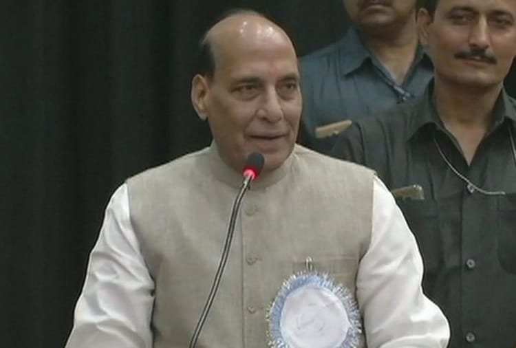home minister rajnath singh spoke about indian politics in lucknow