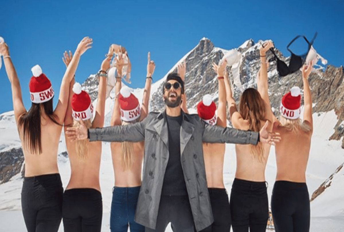 in Switzerland you can board a train named Ranveer Singh 