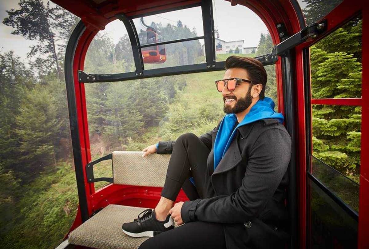 Ranveer Singh Pays Tribute To Charlie Chaplin At Chaplins World in Switzerland