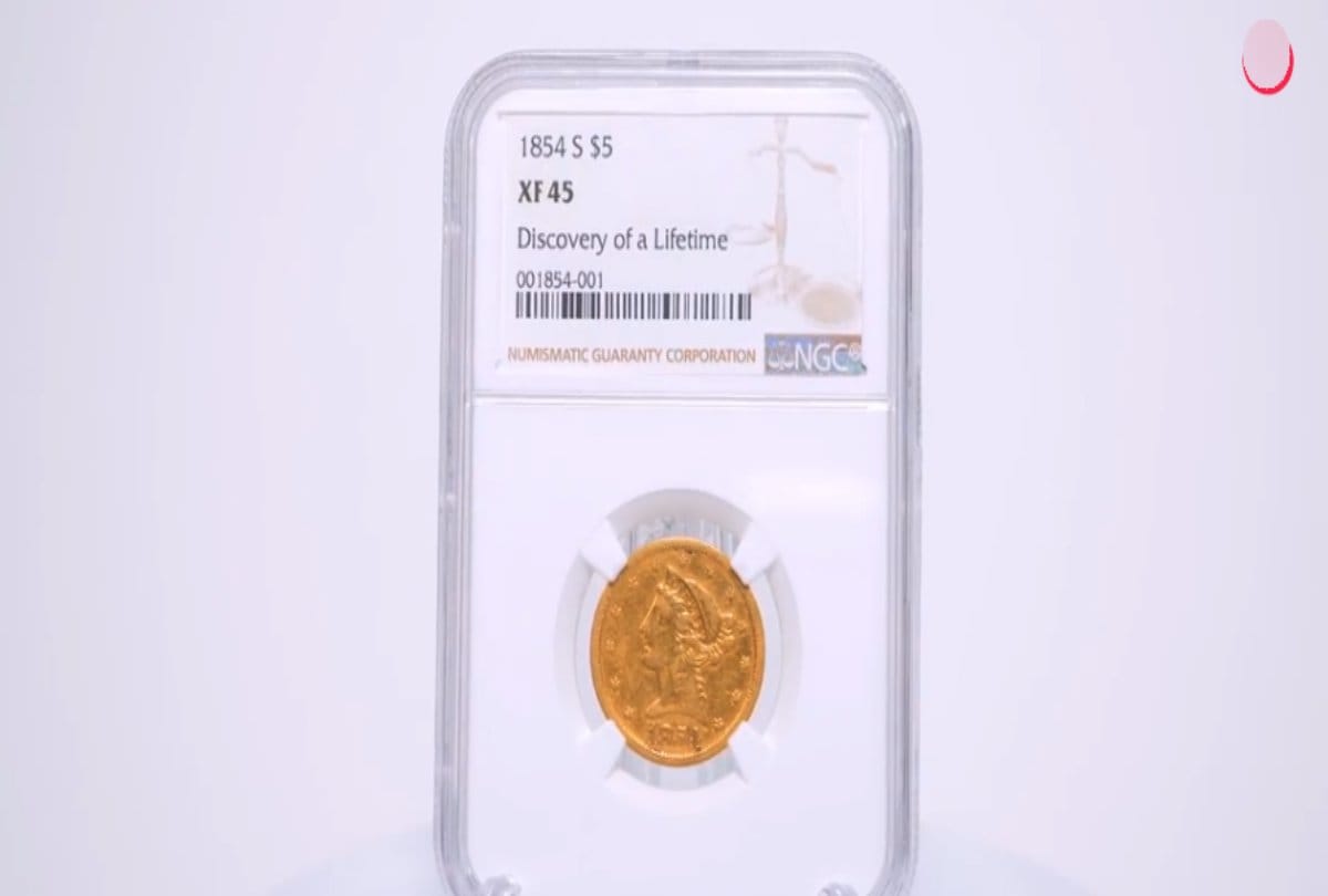 Man become millionaire with a rare gold coin in america 