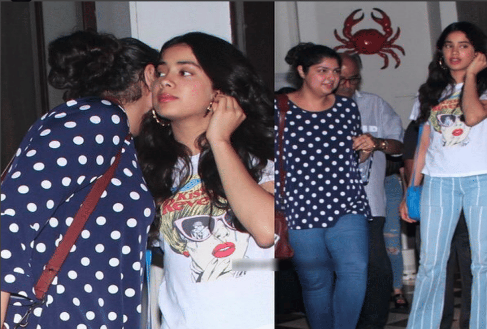 boney with anshula janhvi kapoo visit Sonam Kapoors wedding ready residence