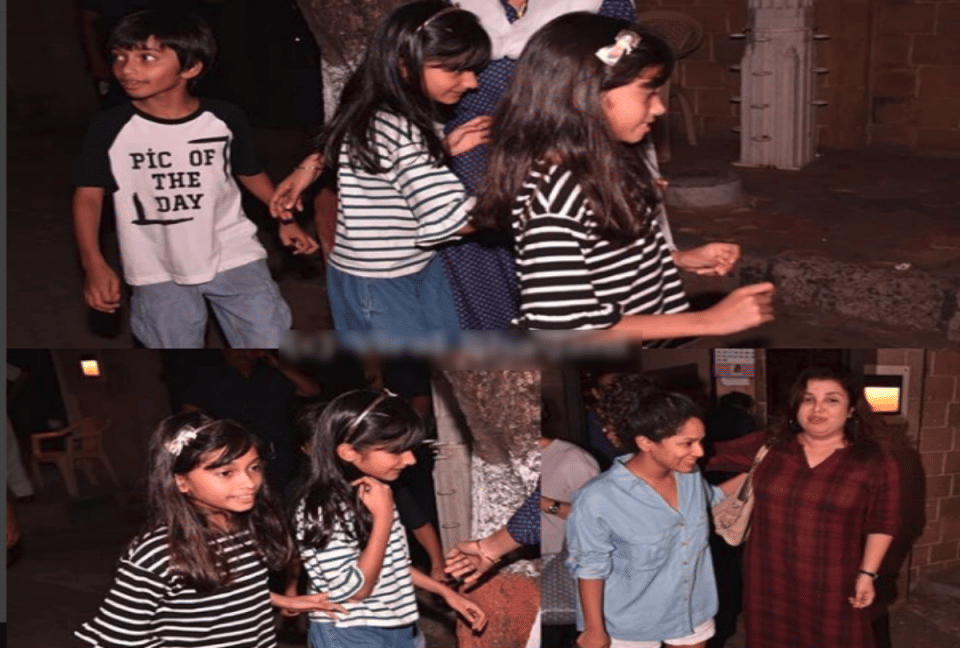 boney with anshula janhvi kapoo visit Sonam Kapoors wedding ready residence