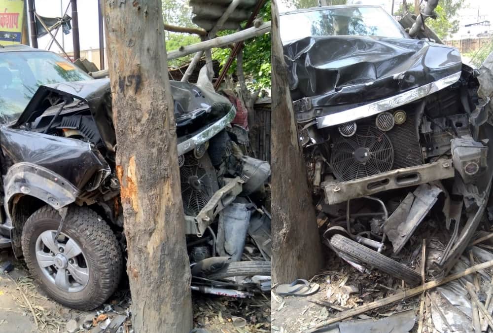 one died in an accident in sarojini nagar in lucknow.