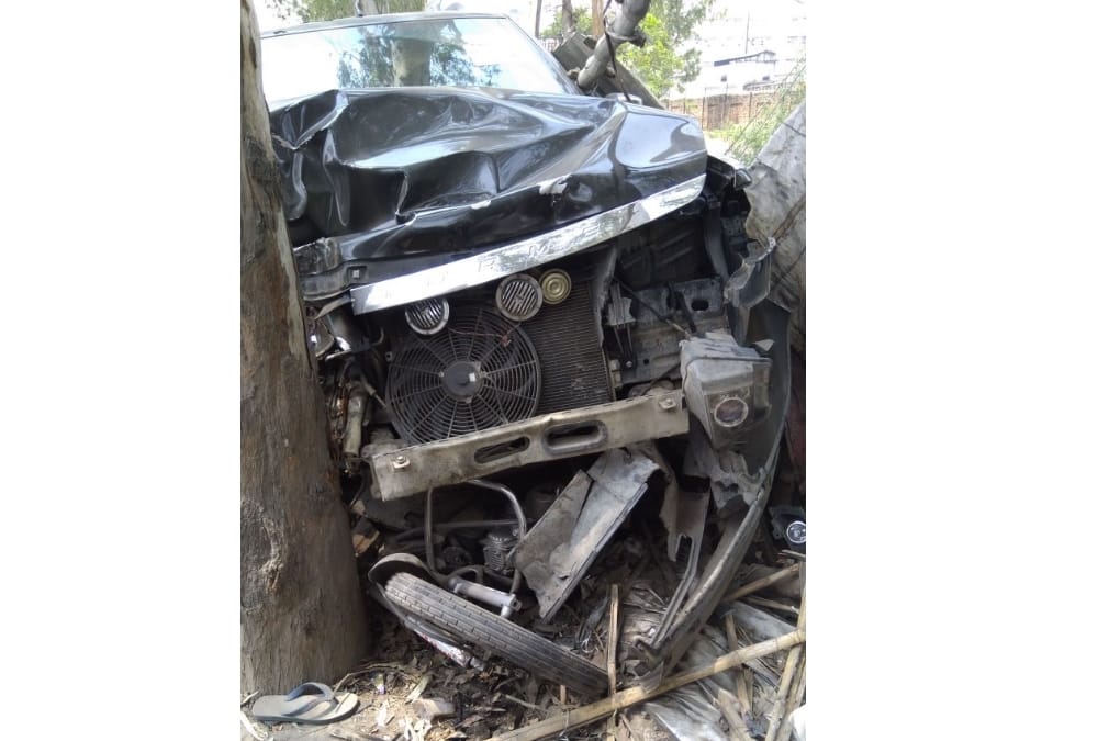 one died in an accident in sarojini nagar in lucknow.